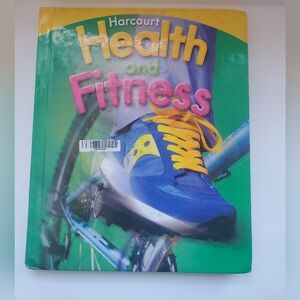 Harcourt Health and Fitness Book Grade 4 Student Hardcover Textbook Preowned